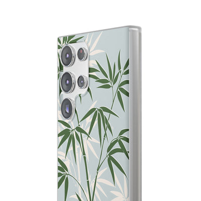 Green Lite Phone Case for Samsung - Kyoto Bamboo Canopy