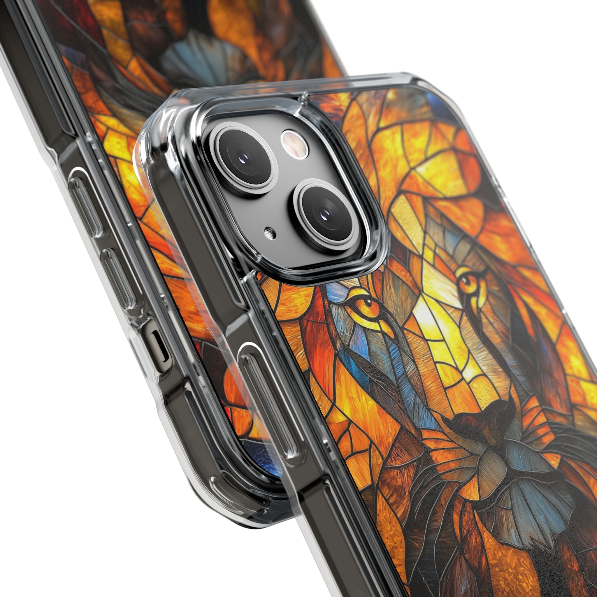 Amber Glass Lion · Impact Phone Case for iPhone · Magsafe