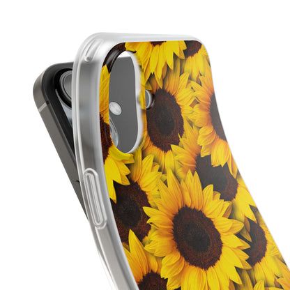 Sunflower Glow iPhone 16 Plus Case - Soft