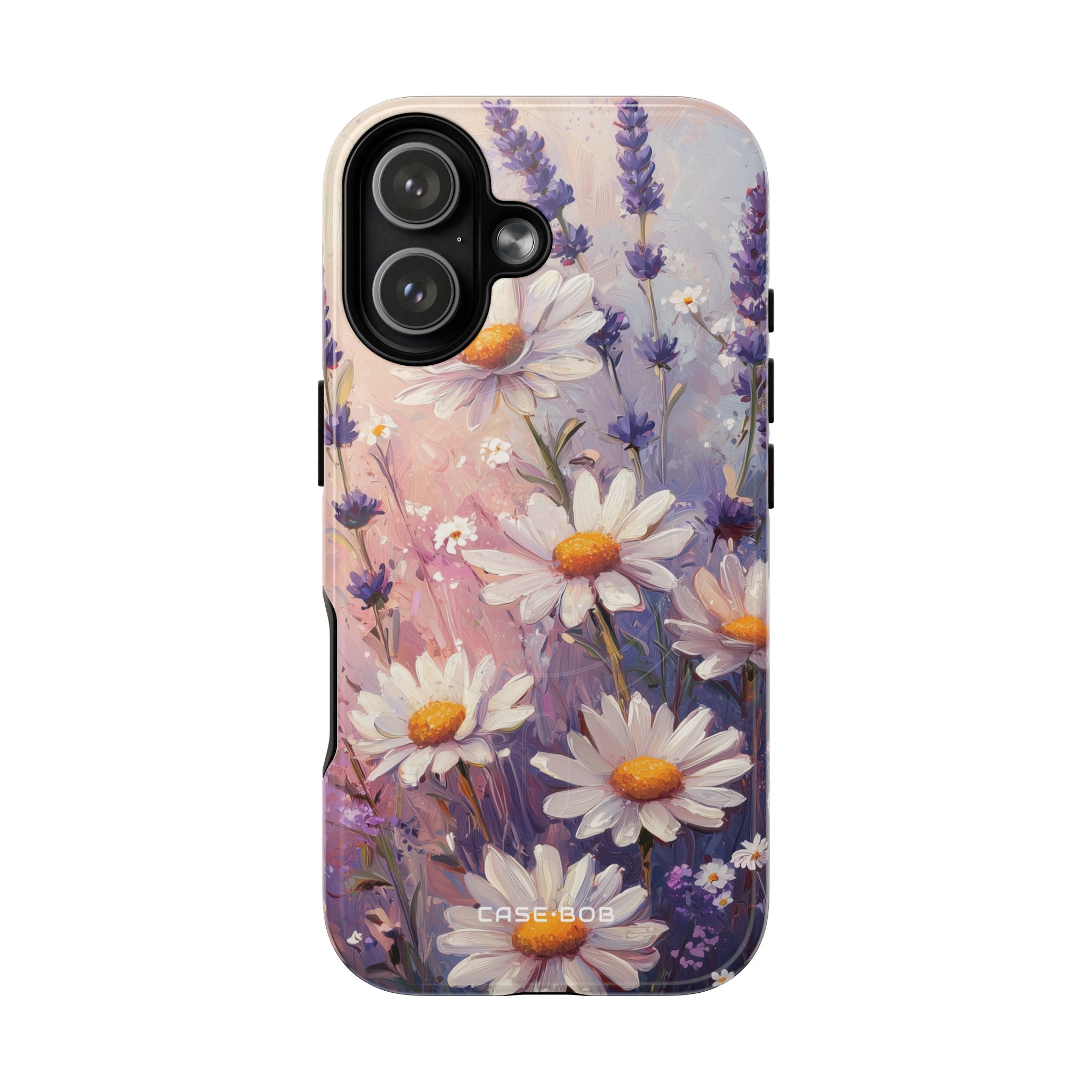 Daisy Lavender Bloom iPhone 17 Case - Tough+ - CASE•BOB