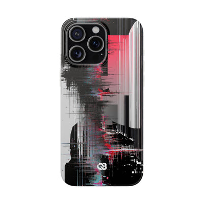 Black Lite Phone Case for iPhone - Crimson Data Leak