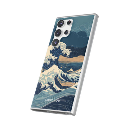 Cresting Blue Wave Samsung S23 Ultra Case - Soft