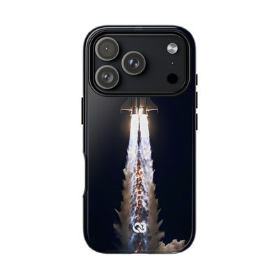 Obsidian Rocket Ascent · Tough Phone Case for iPhone
