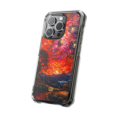 Molten Sky Tree · Impact Phone Case for iPhone · Magsafe