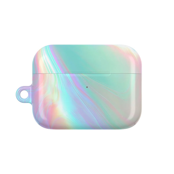 Prismatic Liquid Light · Hard Case for AirPods & AirPods Pro · Teal
