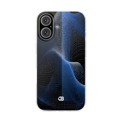 Blue Lite Phone Case for iPhone - Electric Blue Flux
