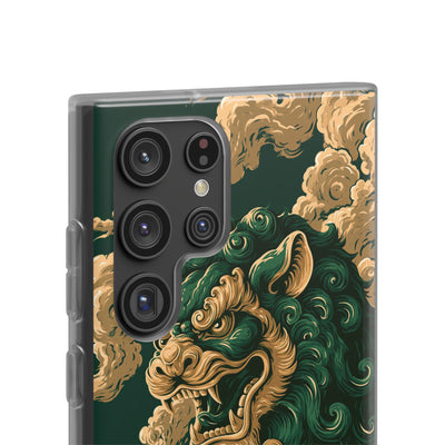 Imperial Guardian Lion · Lite Phone Case for Samsung · Green