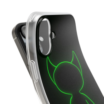 Neon Horned Glow iPhone 16 Plus Case - Soft
