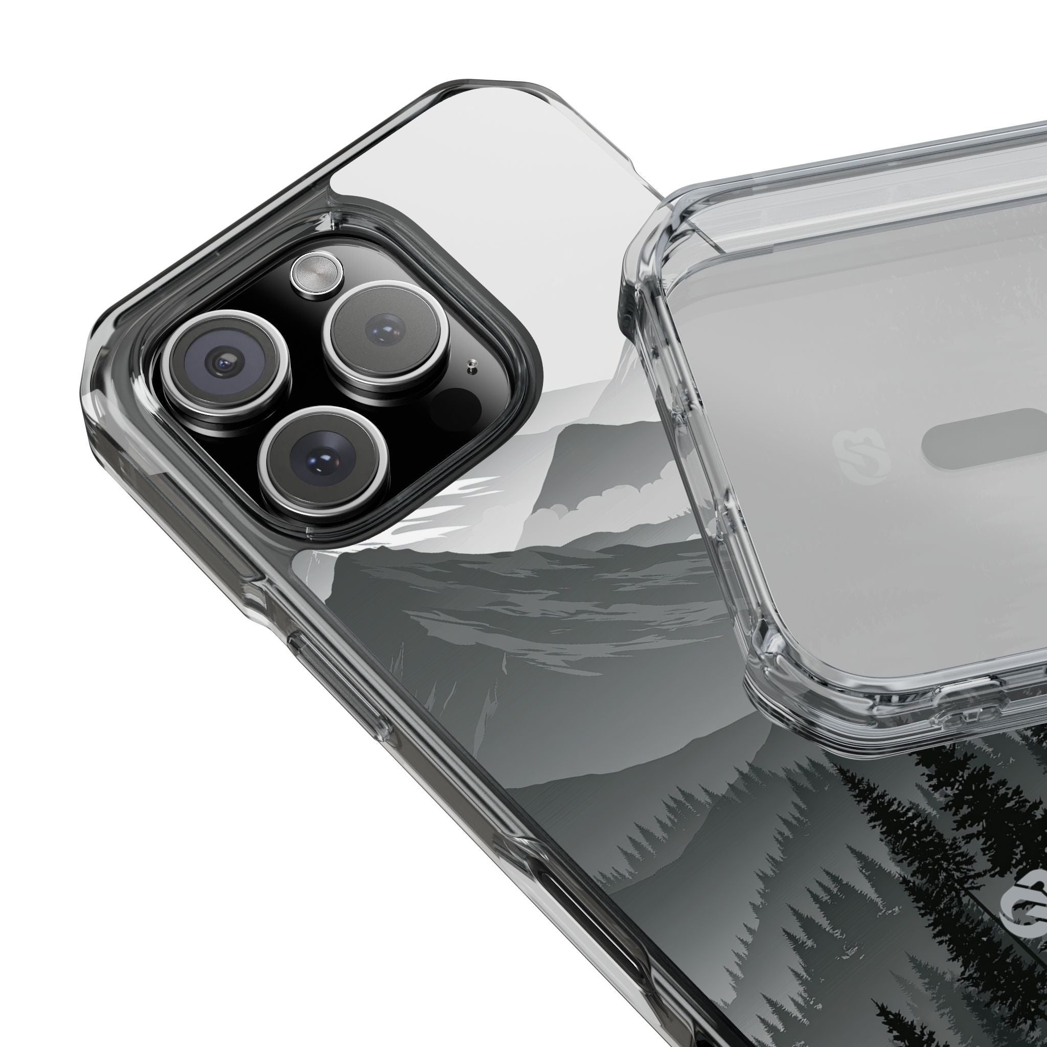 Grey Impact MagSafe Phone Case for iPhone - Granite Ridge Mist