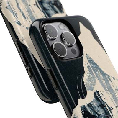 Blue Tough 2.0 Magsafe Phone Case for iPhone - Frozen Navy Monolith