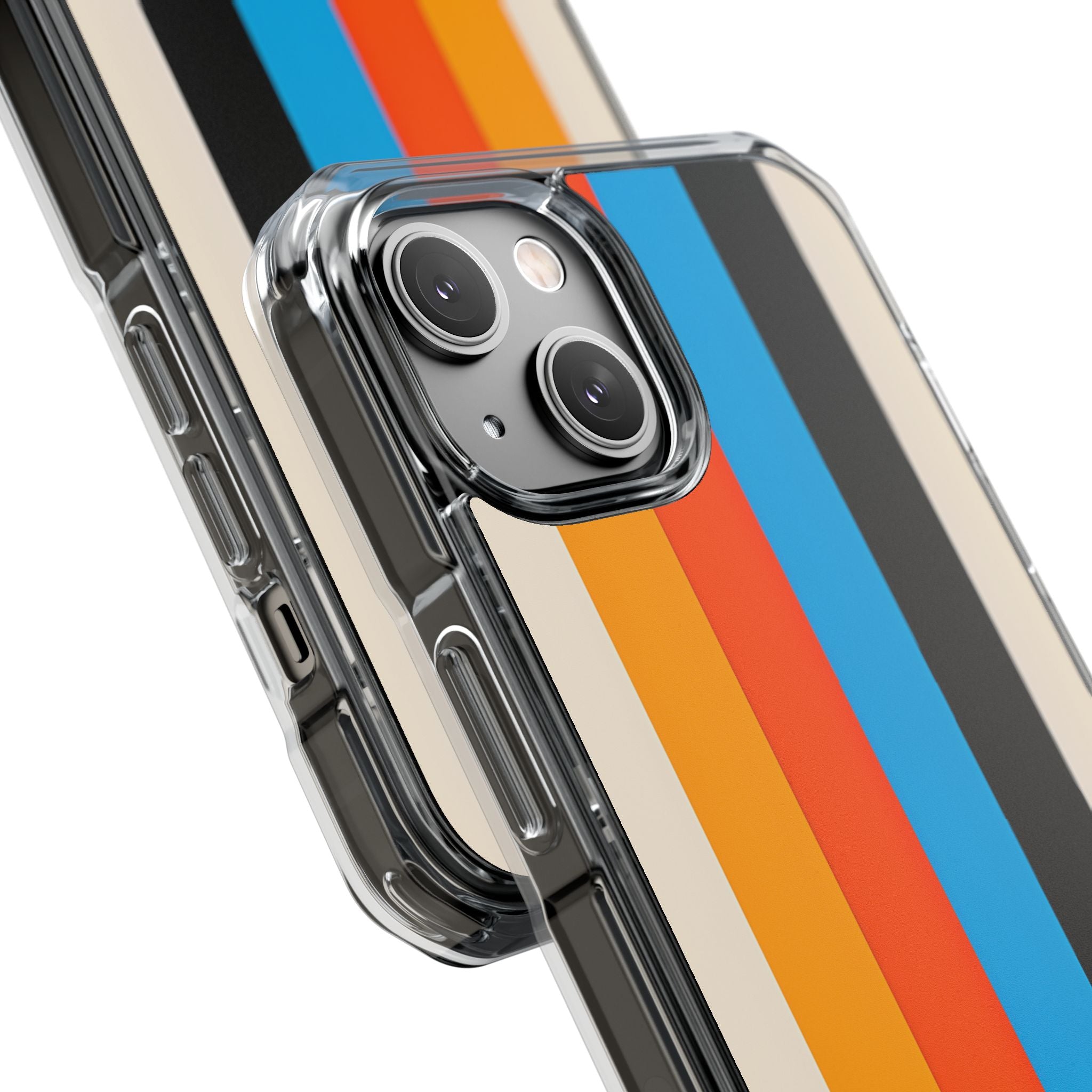 Vivid Stripe Harmony iPhone 14 Case - Impact