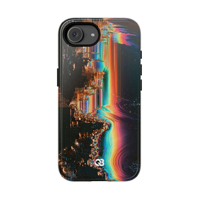 Prismatic Circuit · Tough Phone Case for iPhone · Black