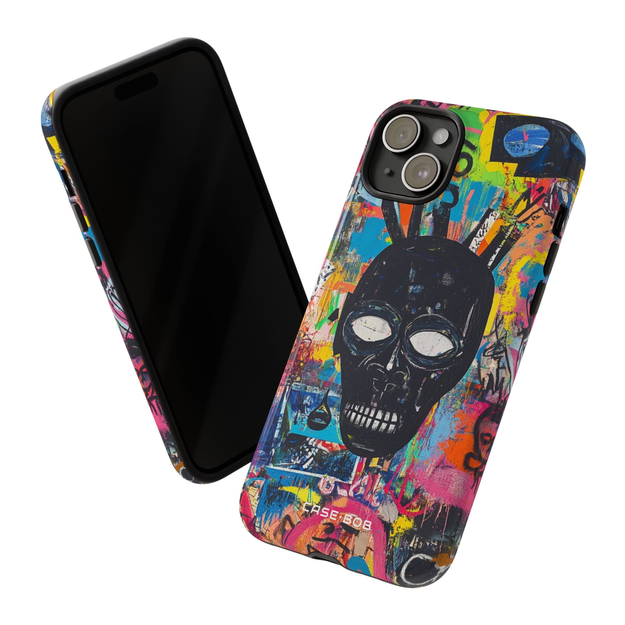 Skull Vortex iPhone 15 Plus Case - Tough