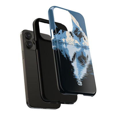 Blue Tough 2.0 Magsafe Phone Case for iPhone - Arctic Summit Mirror