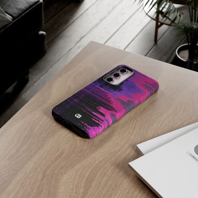 Neon Signal Shift · Tough Phone Case for Samsung · Purple