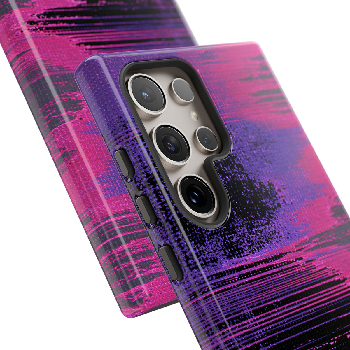 Neon Signal Shift · Tough Phone Case for Samsung · Purple