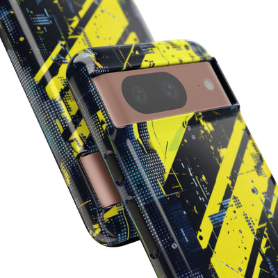 Acid Hazard · Tough Phone Case for Pixel ·  Yellow
