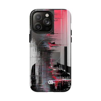 Black Tough 2.0 Magsafe Phone Case for iPhone - Crimson Data Leak