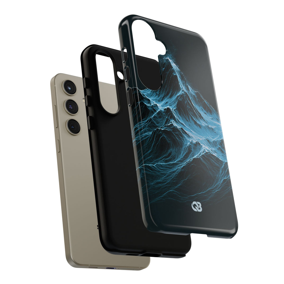 Nordic Frost Peak · Tough Phone Case for Samsung · Blue