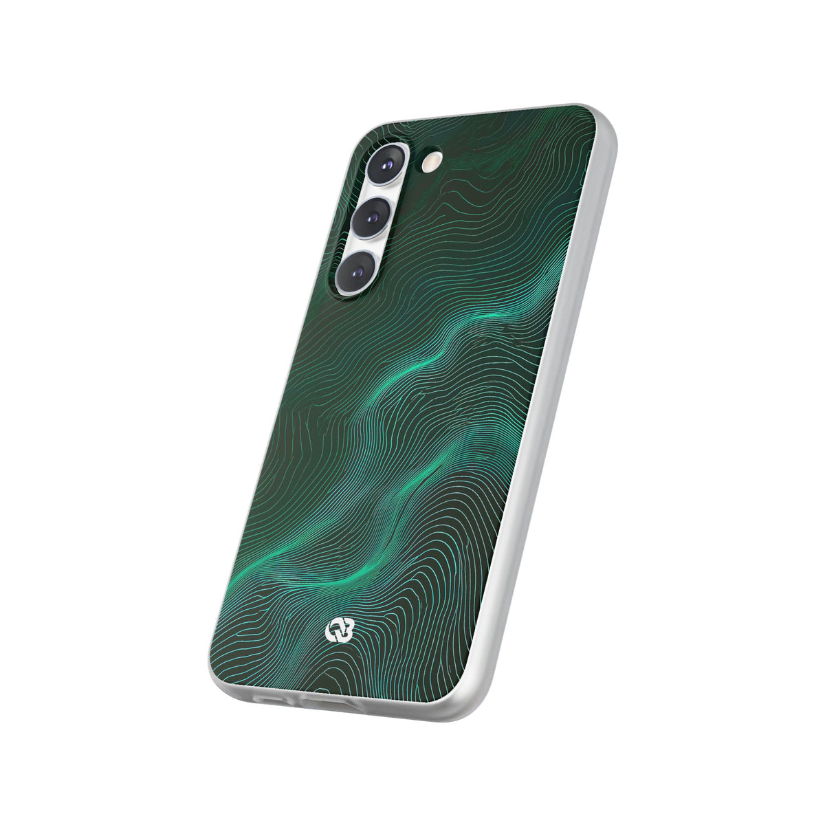 Emerald Topo Ridge · Lite Phone Case for Samsung · Green