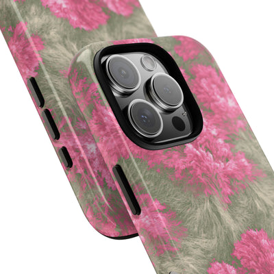Digital Blossom · Tough Phone Case for iPhone · Pink