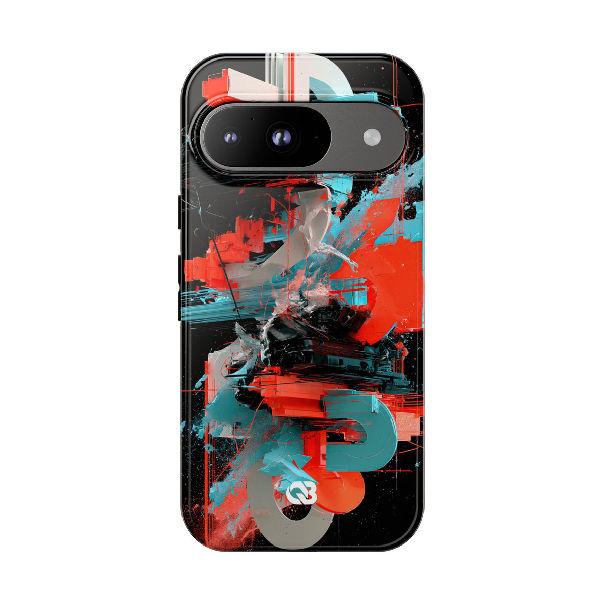 Fragmented Cyber Core · Tough Phone Case for Pixel ·  Black