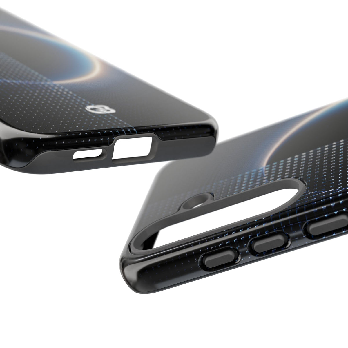 Luminous Meridian · Tough Phone Case for Samsung · Black