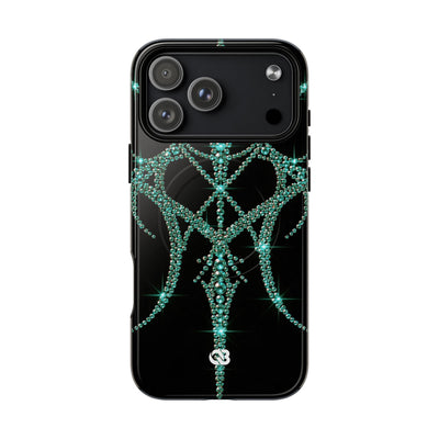 Teal Cyber Sigil · Tough 2.0 Magnetic Phone Case for iPhone · Teal