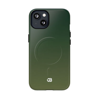 Evergreen Gradient · Tough 2.0 Magnetic Phone Case for iPhone · Green