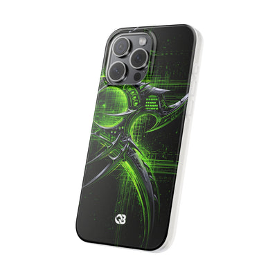 Cyber Sigil Grid · Lite Phone Case for iPhone ·  Green