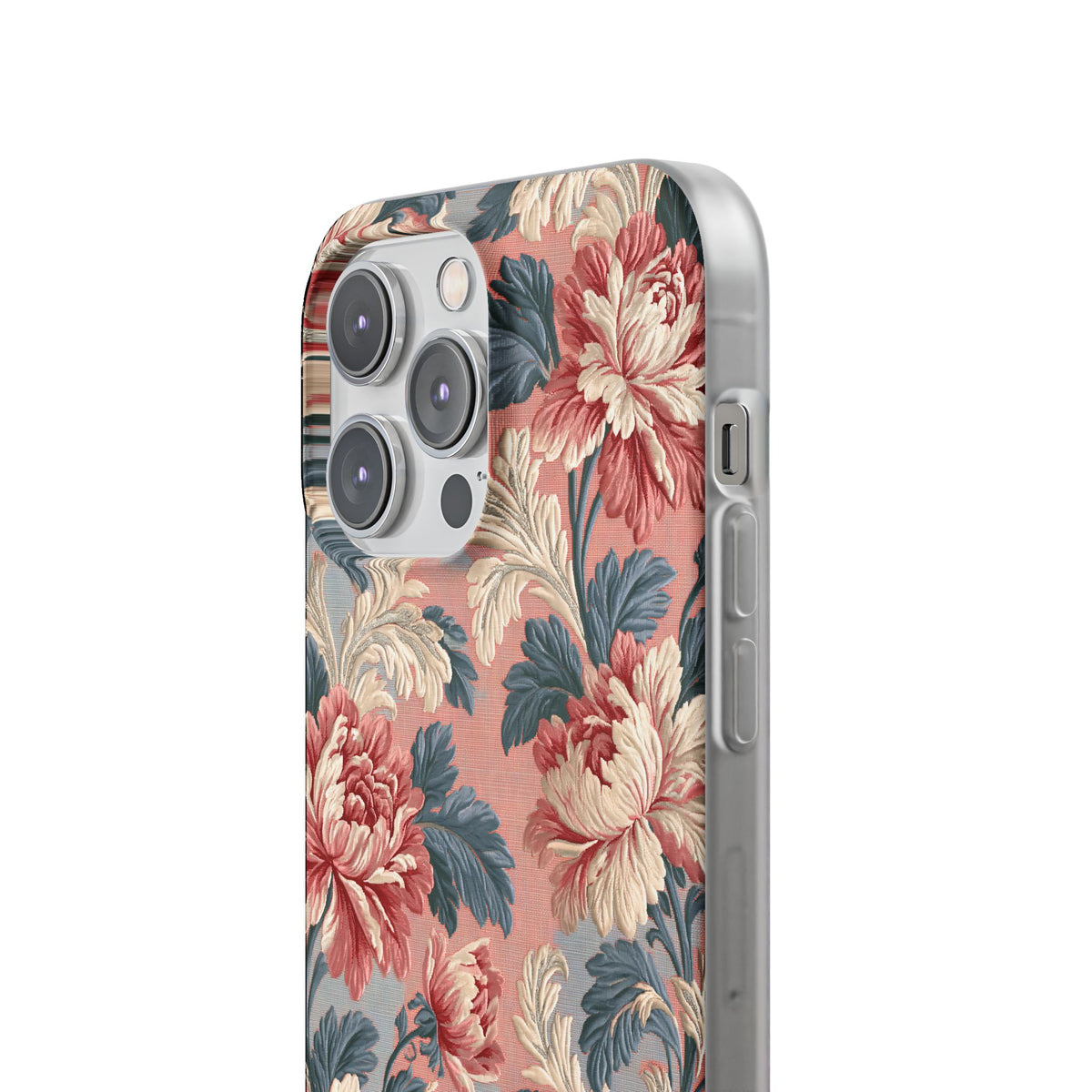 Blush Peony Jacquard · Lite Phone Case for iPhone ·  Pink
