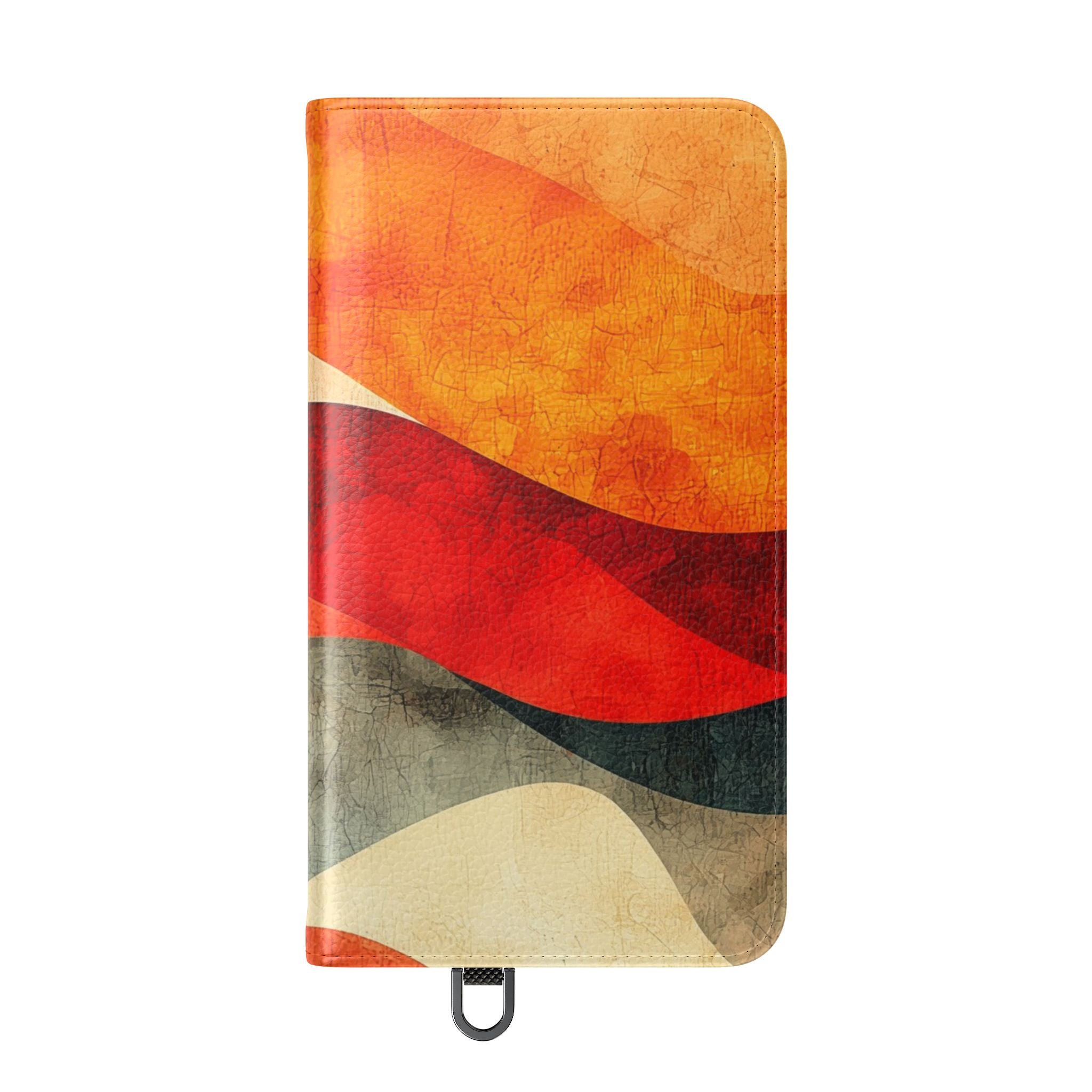 Crimson Ripples - Samsung S24 Case - Wallet