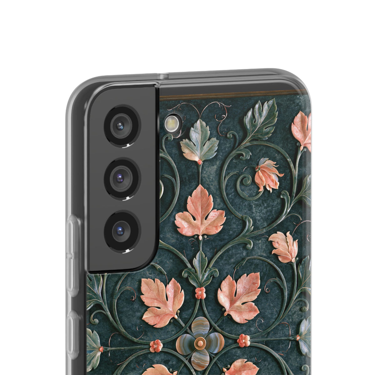 Florentine Rose Arabesque · Lite Phone Case for Samsung · Green