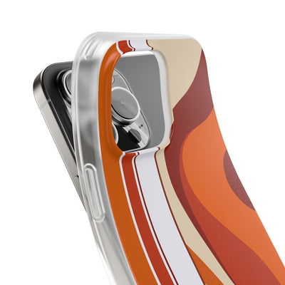 Terracotta Strata · Lite Phone Case for iPhone ·  Orange