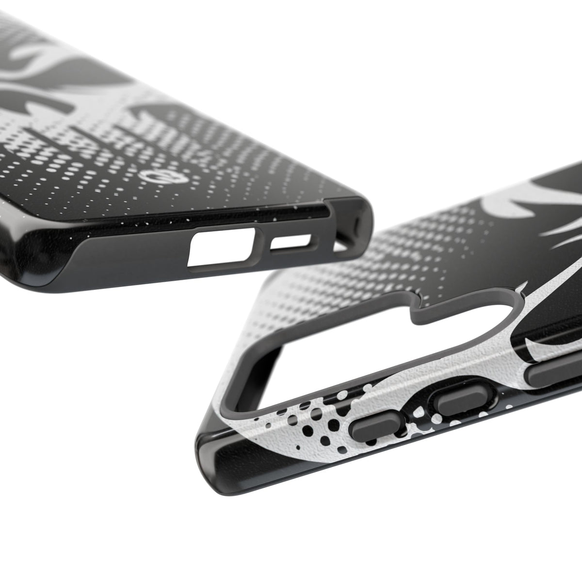 Phantom Halftone · Tough Phone Case for Samsung · Black