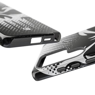 Phantom Halftone · Tough Phone Case for Samsung · Black