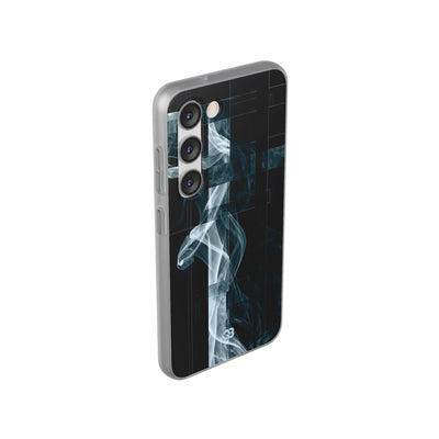 Black Lite Phone Case for Samsung - Arctic Vapor Grid