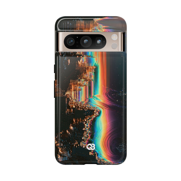 Prismatic Circuit · Tough Phone Case for Pixel ·  Black