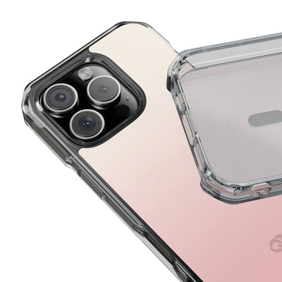 Pink Impact MagSafe Phone Case for iPhone - Frosted Blush Horizon
