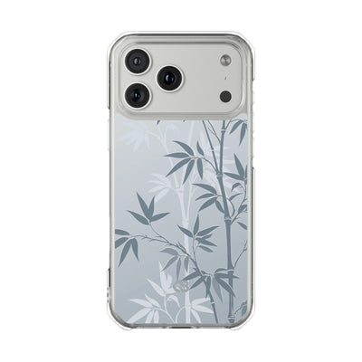 Blue Impact MagSafe Phone Case for iPhone - Slate Bamboo Shadow