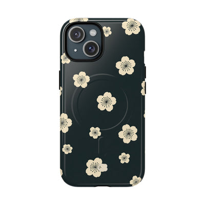 Midnight Sakura Bloom · Tough 2.0 Magnetic Phone Case for iPhone · Black