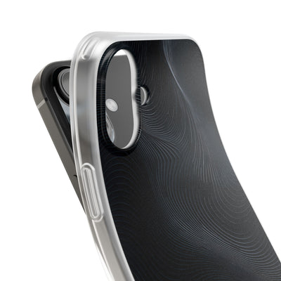 Black Lite Phone Case for iPhone - Obsidian Ridge Flux