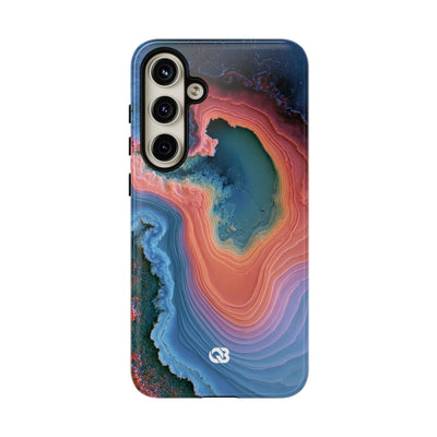 Luminous Resonance · Tough Phone Case for Samsung · Blue