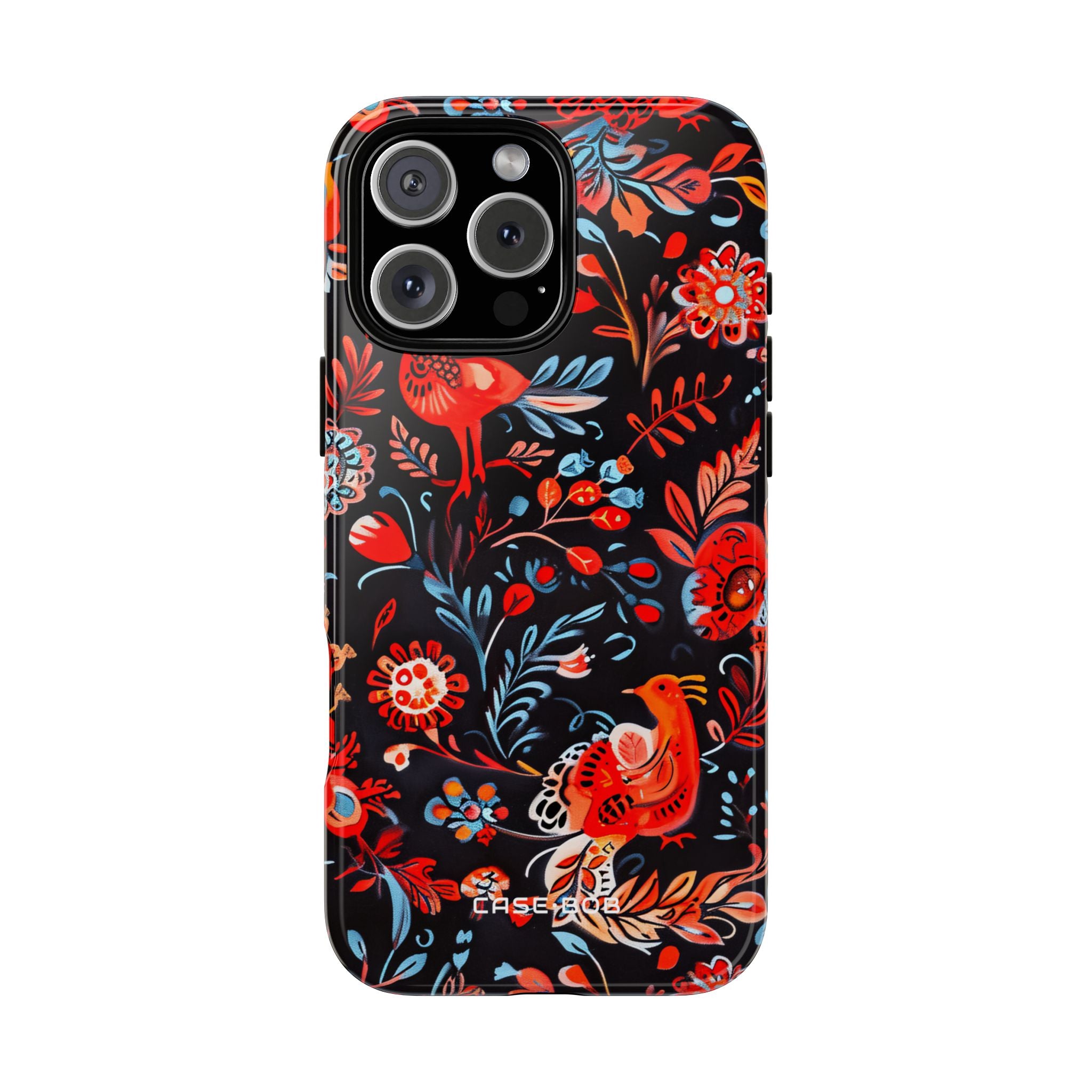 Vivid Birdscape iPhone 16 Pro Max Cover - Tough