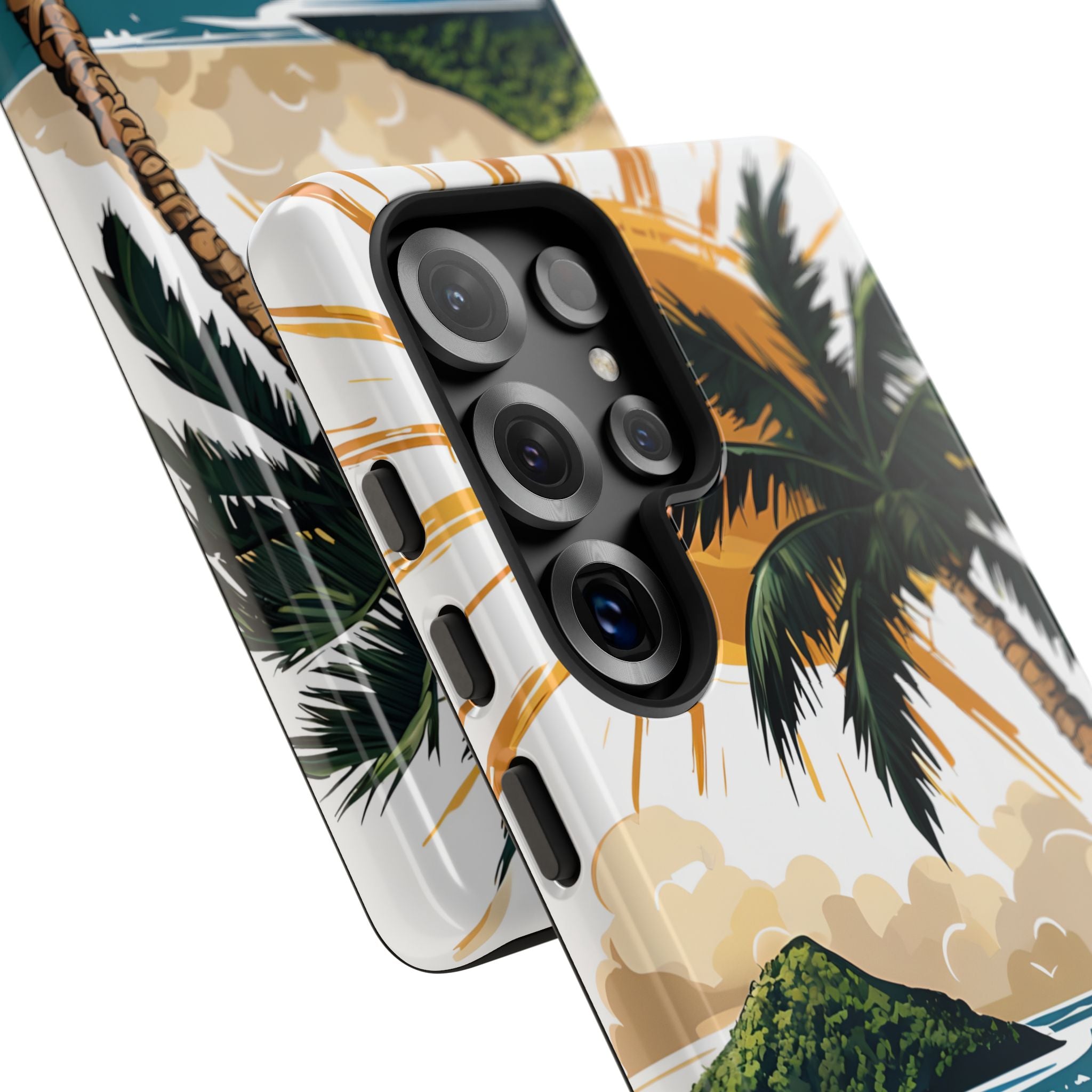 Radiant Coast Solitude · Tough Handyhülle für Samsung