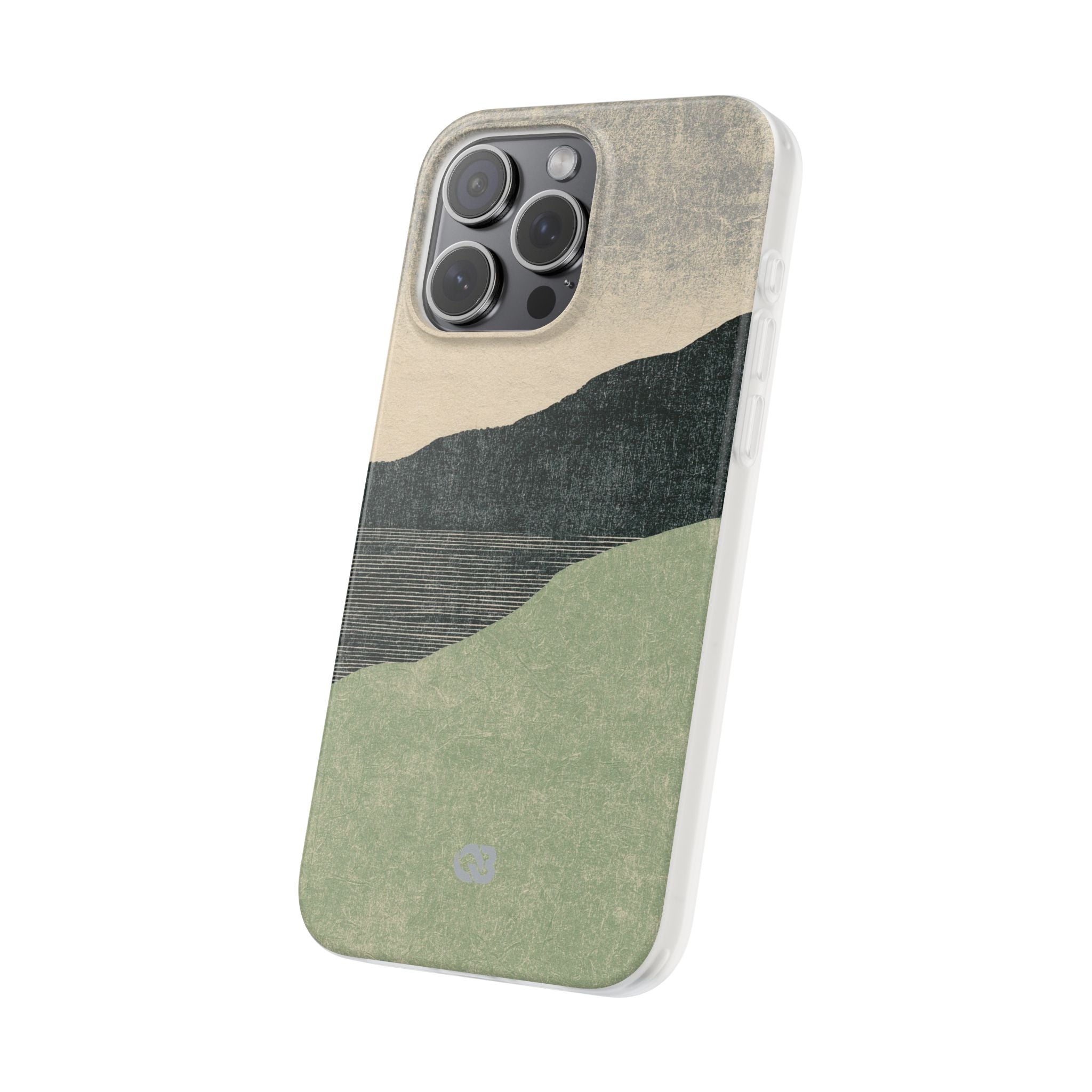 Green Lite Phone Case for iPhone - Moss Ridge Grain