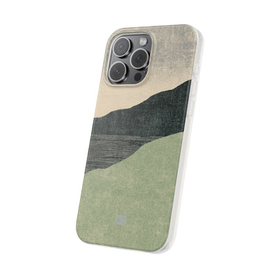 Green Lite Phone Case for iPhone - Moss Ridge Grain