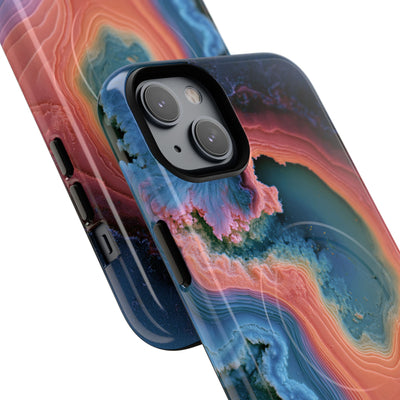 Luminous Resonance · Tough 2.0 Magnetic Phone Case for iPhone · Blue