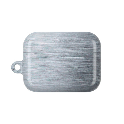 Brushed Aluminum · Hard Case for AirPods & AirPods Pro · Silver