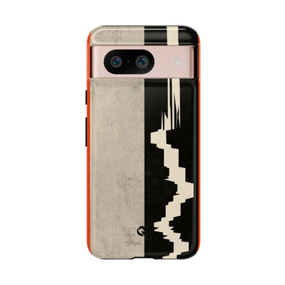 Orange Tough Phone Case for Google Pixel - Orange Monolith Rift